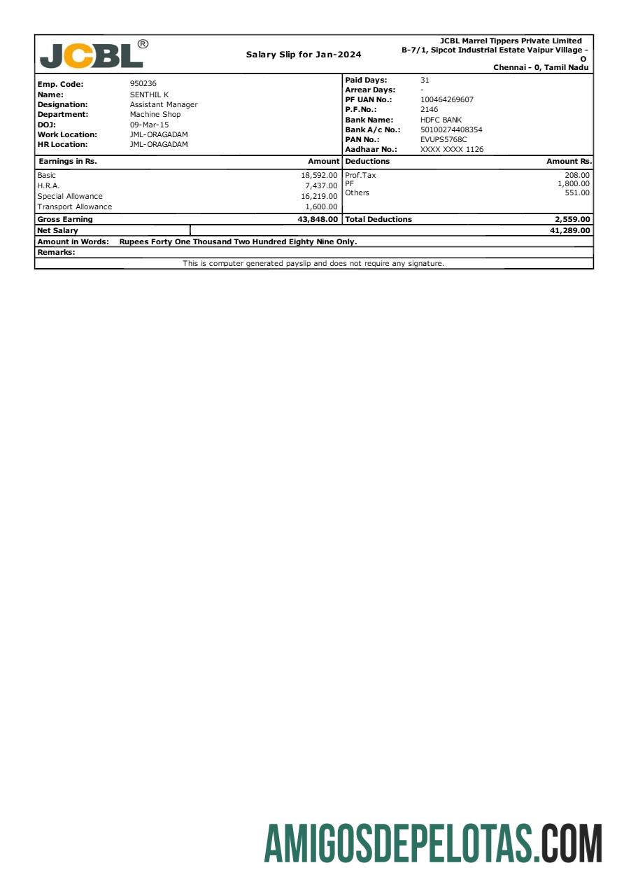 Imprimível Modelo de recibo de pagamento do fabricante JCBL Marrel Tippers em formatos Word e PDF.pdf, 1